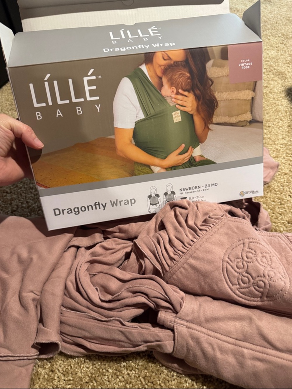LÍLLÉbaby Dragonfly carrier- bay